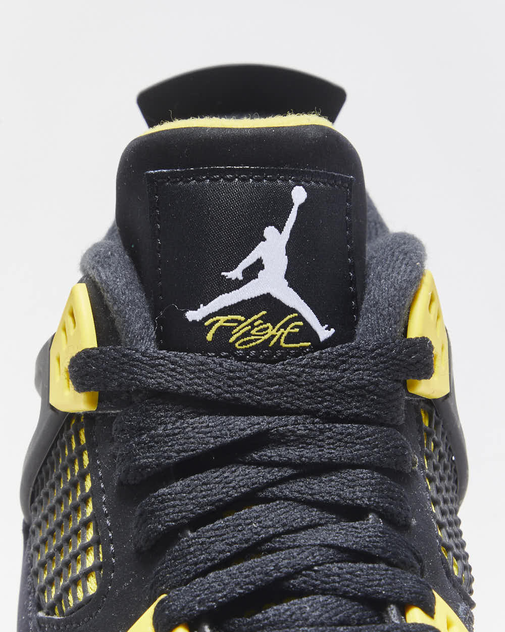2022 Nike Air Jordan 4 Retro SE 'Yellow Thunder' Trainers - Youth UK5.5
