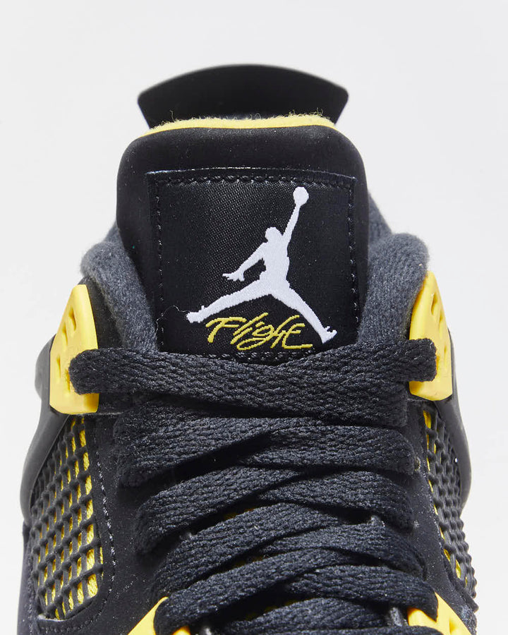 2022 Nike Air Jordan 4 Retro SE 'Yellow Thunder' Trainers - Youth UK5.5