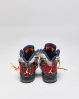 2023 Nike GS Air Jordan 5 Retro TD Plaid Trainers - Youth UK6