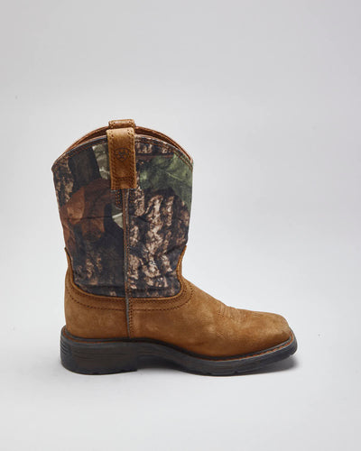 Ariat Camouflage Western Boots - UK12 Youth