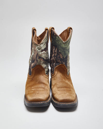 Ariat Camouflage Western Boots - UK12 Youth