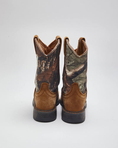 Ariat Camouflage Western Boots - UK12 Youth