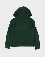 DS Polo Ralph Lauren Forest Green Heavyweight Triple Big Pony #3 Pullover Hoodie - Youth M/10-12