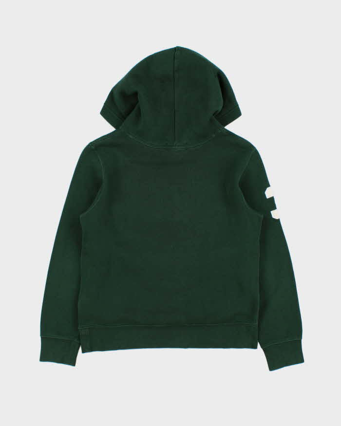 DS Polo Ralph Lauren Forest Green Heavyweight Triple Big Pony #3 Pullover Hoodie - Youth M/10-12