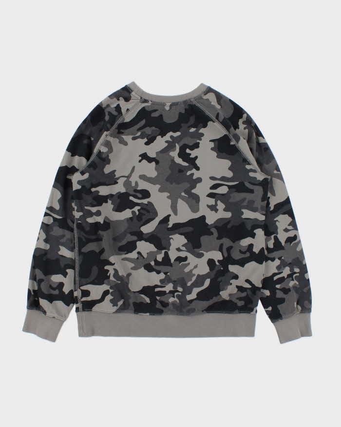 Vintage Polo Ralph Lauren 67 Camo Crewneck Sweatshirt - Youth L