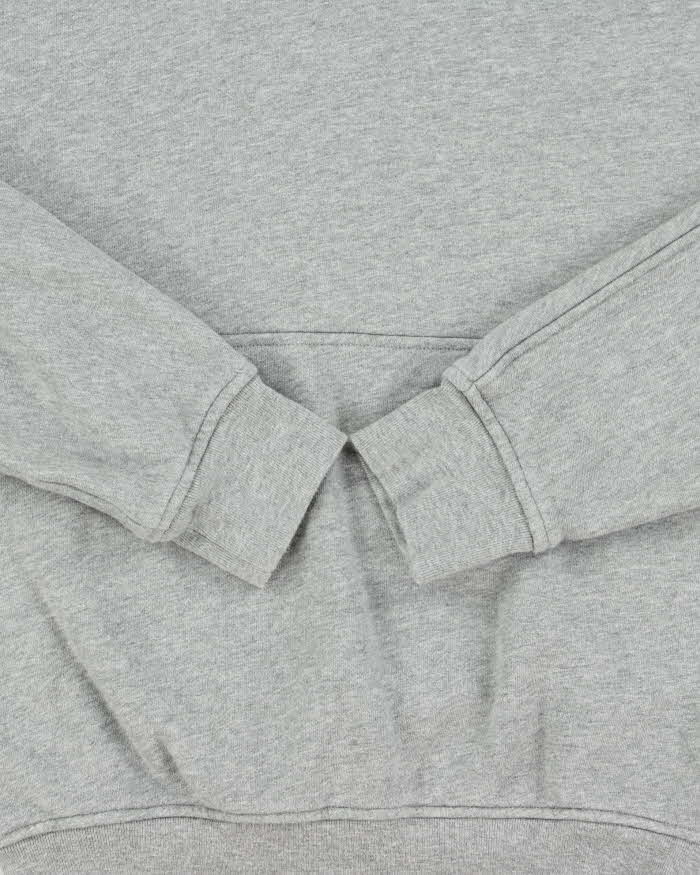 Burberry Grey Marl Shoulder Spell Out Crewneck Sweatshirt - Youth M