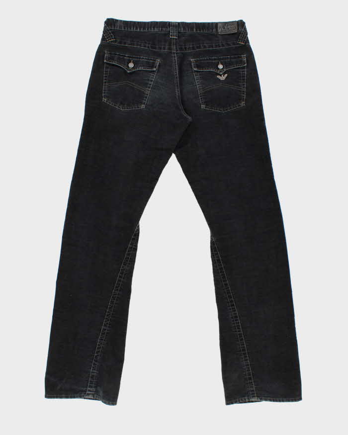 Vintage Y2K 00s Armani Junior Barrel Bootcut Denim Jeans - W32 L34