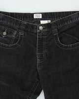 Vintage Y2K 00s Armani Junior Barrel Bootcut Denim Jeans - W32 L34