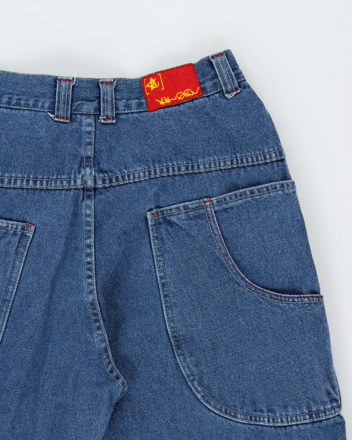 Vintage 1990s Kik Wear Girl Ultra Wide Leg Jeans - W28 L32