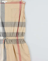 Vintage Burberry Nova Check Playsuit - Youth 12 Years