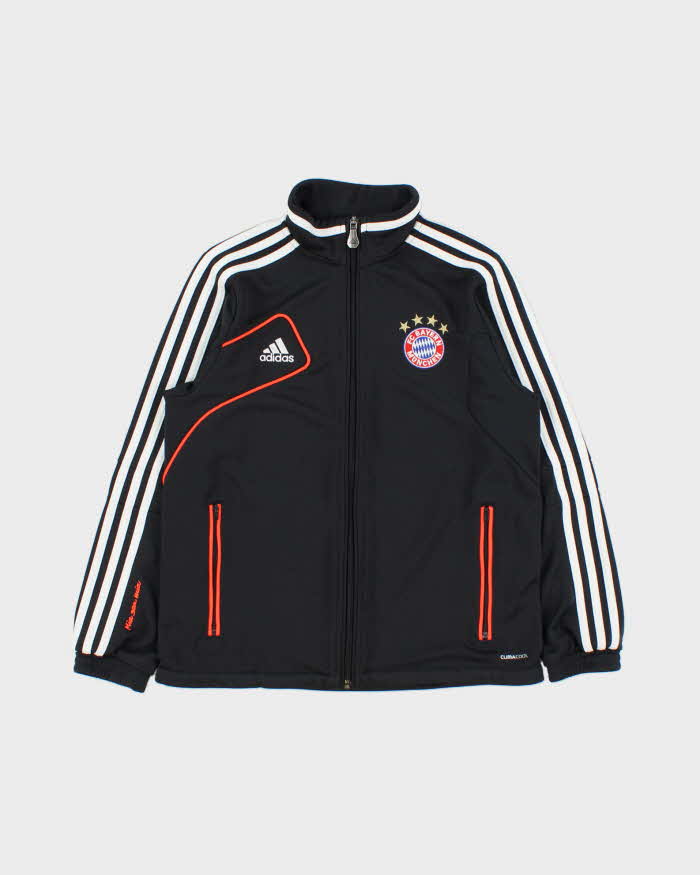 Vintage Adidas Bayern Munich FC Mia San Mia Climacool Football Track Jacket - Youth M