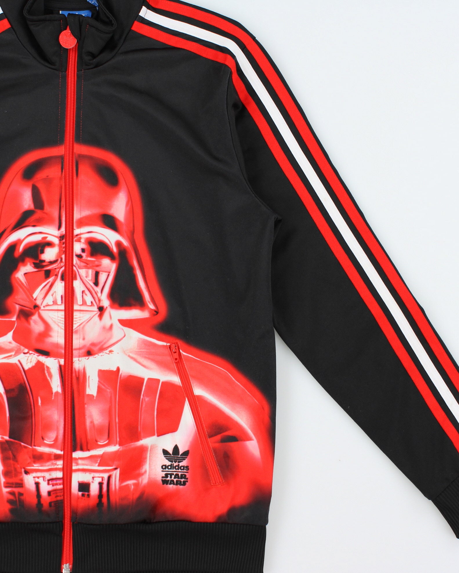 Vintage Adidas Originals x Star Wars Darth Vader Firebird Track Jacket - Youth L