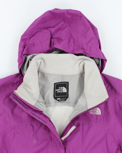The North Face Purple Waterproof Hooded Jacket - Youth L