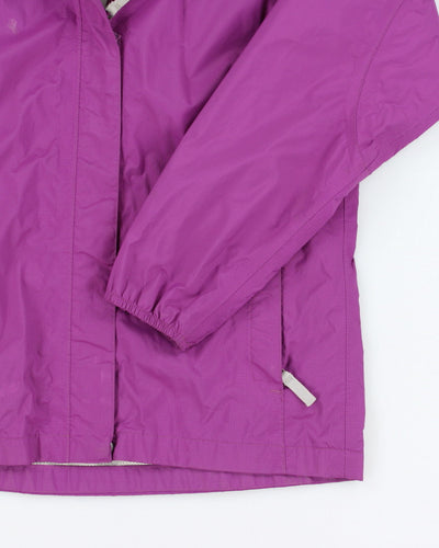 The North Face Purple Waterproof Hooded Jacket - Youth L
