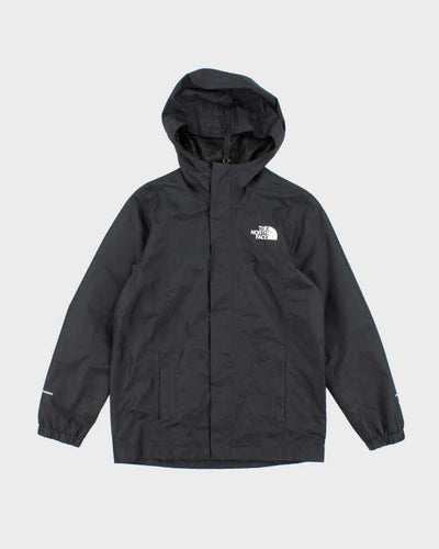 Youth's The North Face Black Hooded Windbreaker - Boy's Medium