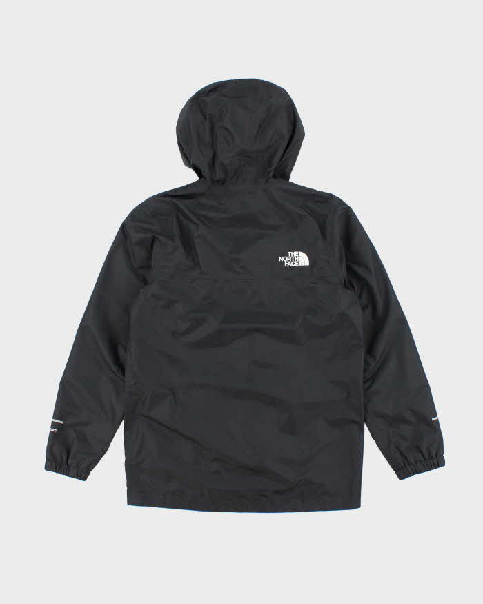 Youth's The North Face Black Hooded Windbreaker - Boy's Medium