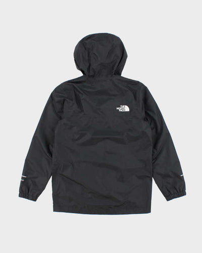 Youth's The North Face Black Hooded Windbreaker - Boy's Medium
