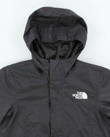 Youth's The North Face Black Hooded Windbreaker - Boy's Medium
