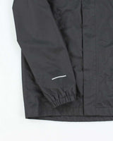Youth's The North Face Black Hooded Windbreaker - Boy's Medium