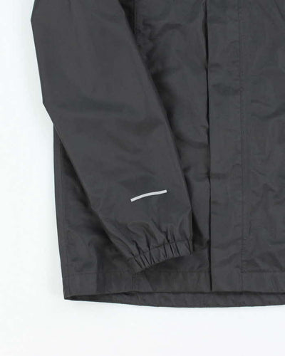 Youth's The North Face Black Hooded Windbreaker - Boy's Medium