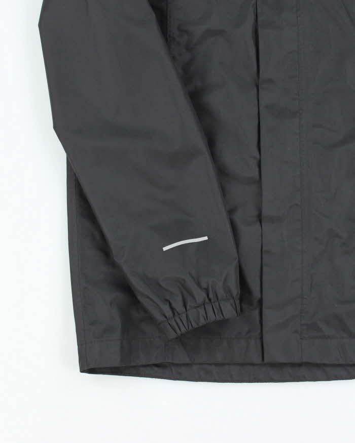 Youth's The North Face Black Hooded Windbreaker - Boy's Medium