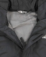 Youth's The North Face Black Hooded Windbreaker - Boy's Medium