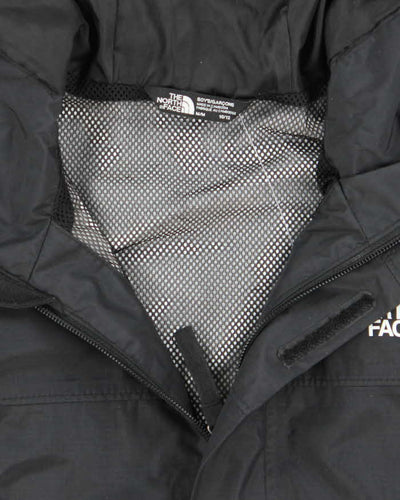 Youth's The North Face Black Hooded Windbreaker - Boy's Medium