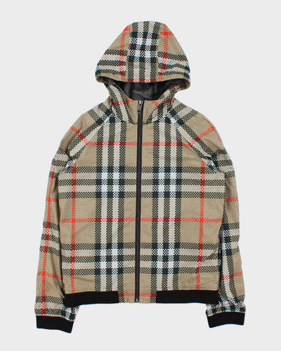 Burberry Nova check Lightweight Hooded Zip Up Jacket - Youth 14