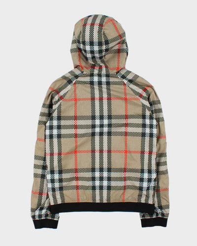 Burberry Nova check Lightweight Hooded Zip Up Jacket - Youth 14