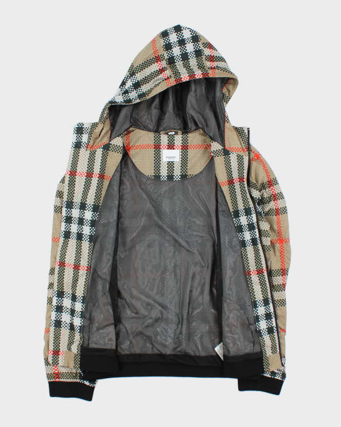 Burberry Nova check Lightweight Hooded Zip Up Jacket - Youth 14
