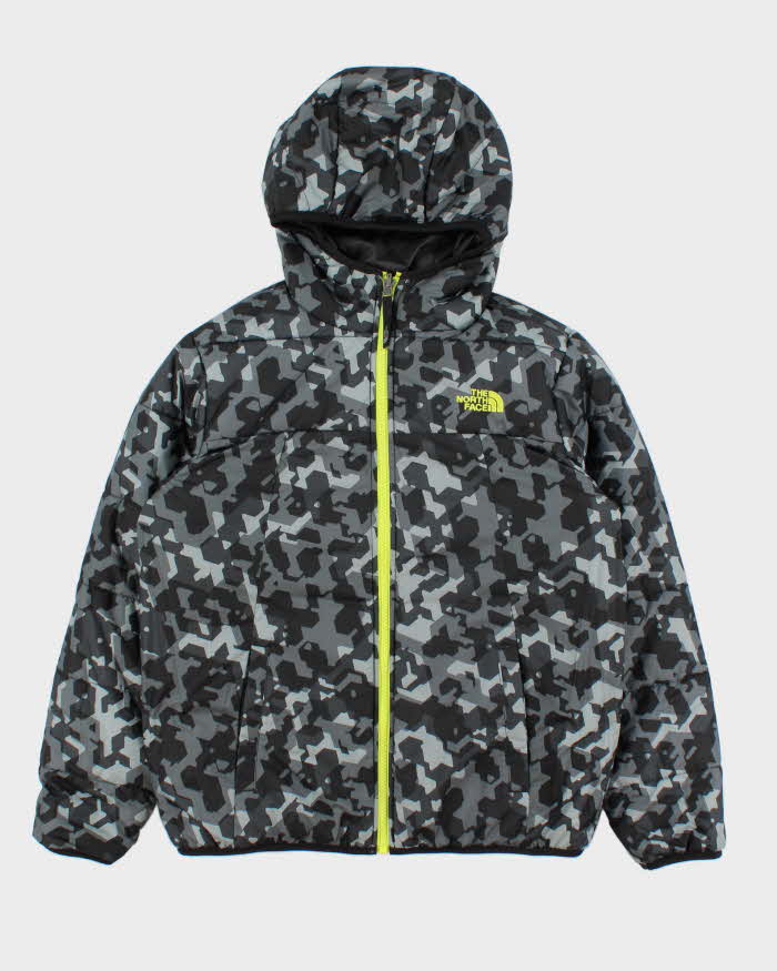 Vintage The North Face Reversible Hooded Puffer Jacket - Youth L