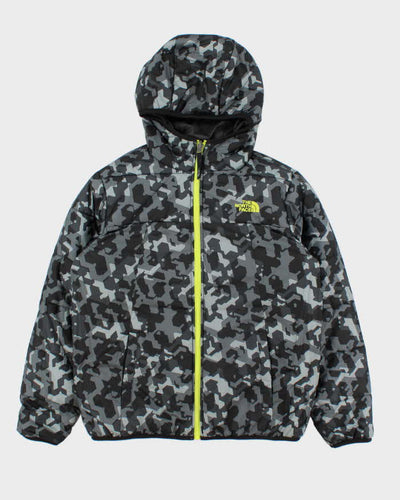 Vintage The North Face Reversible Hooded Puffer Jacket - Youth L