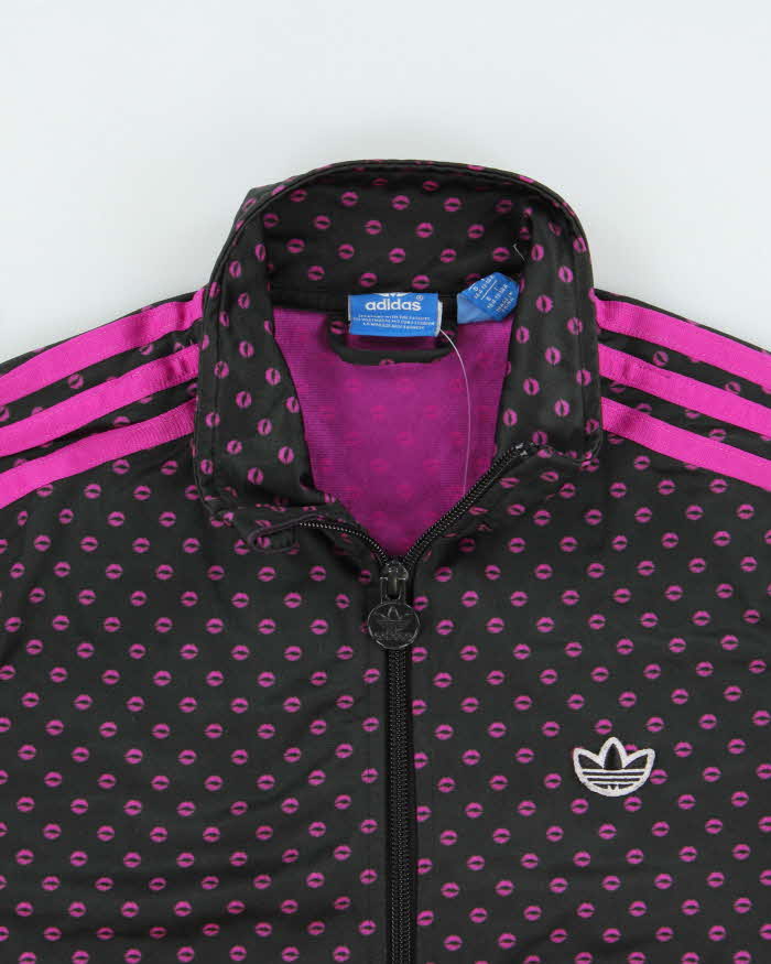 Vintage Adidas Originals Trefoil Firebird Lips Track Jacket - Youth 13/14