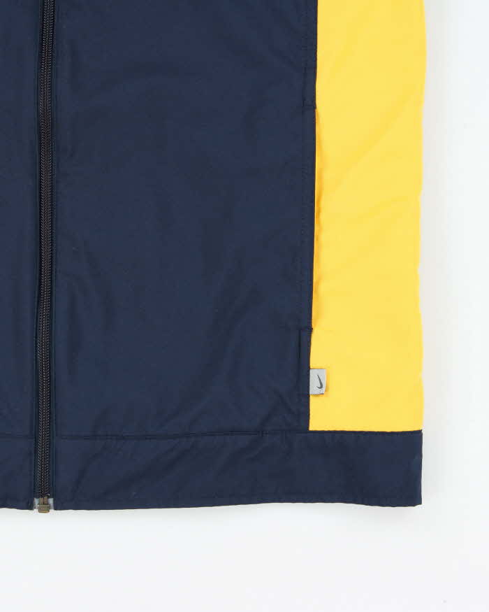 Vintage Y2K 00s Nike Athletic Embroidered Windbreaker Jacket - Youth L