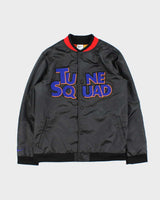 Vintage Space Jam x Nike Lebron Tune Squad Satin Varsity Bomber Jacket - Youth XL