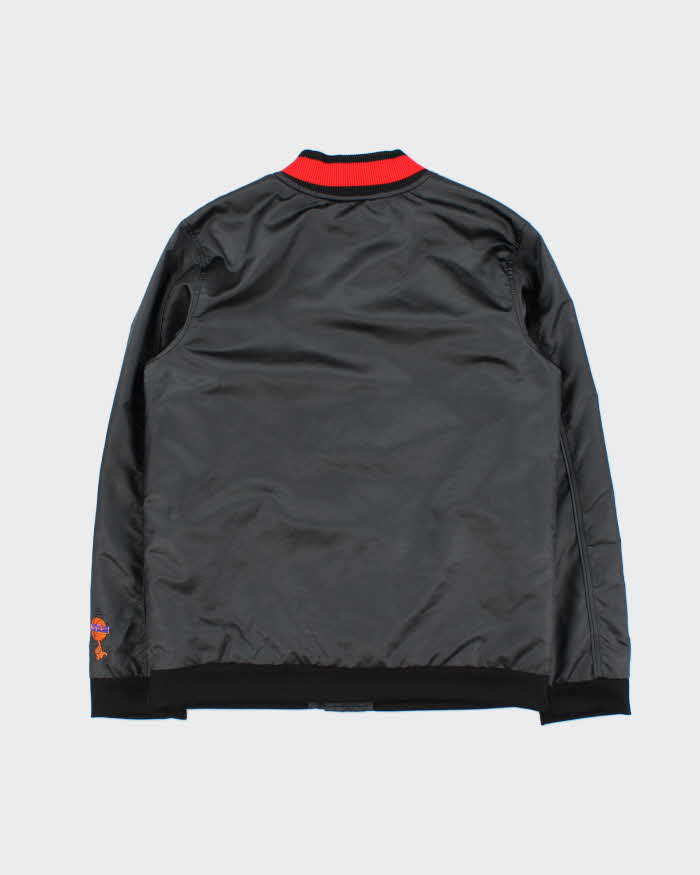 Vintage Space Jam x Nike Lebron Tune Squad Satin Varsity Bomber Jacket - Youth XL