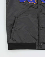 Vintage Space Jam x Nike Lebron Tune Squad Satin Varsity Bomber Jacket - Youth XL