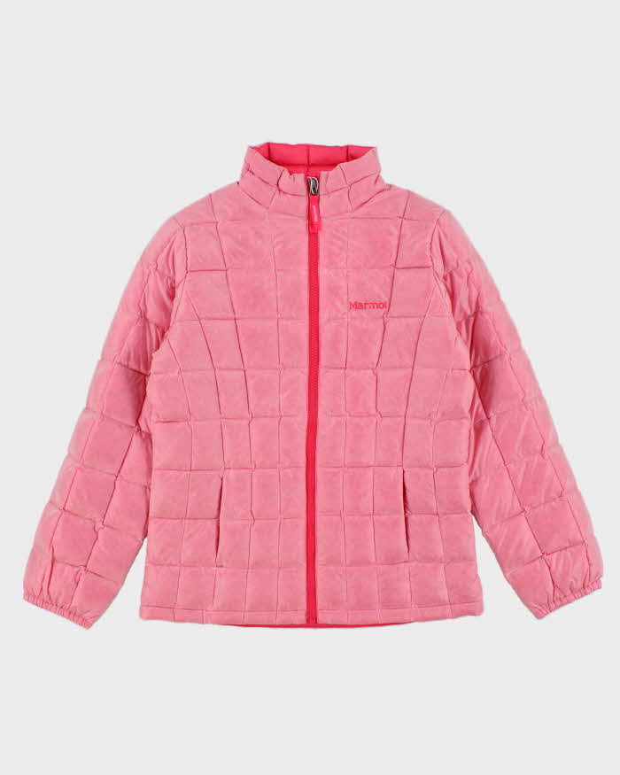 DSWT Vintage Marmot Pink Rock Sol Puffer Jacket - Youth L