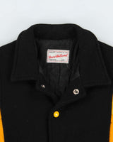 Vintage 1970s Marv Holland Wool Made In Canada Collared Varsity Jacket - Youth L