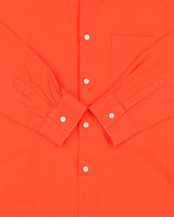 Vintage Comme Des Garcons Boys Bright Orange Long Sleeve Shirt - Youth L