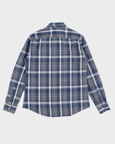 Burberry Youth Plaid Button-up Shirt - XL