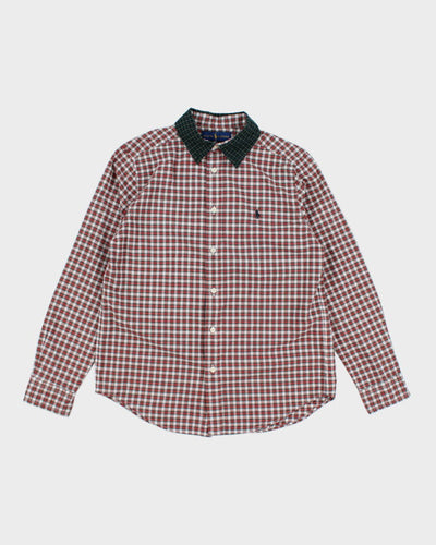 Ralph Lauren Checked Long Sleeve Shirt - Youth 14-16 Years