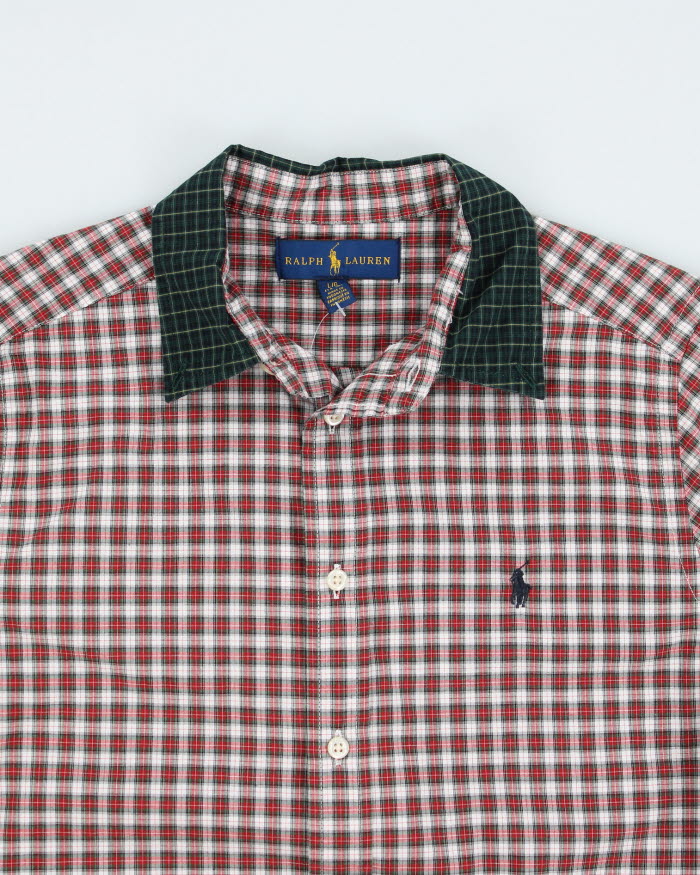 Ralph Lauren Checked Long Sleeve Shirt - Youth 14-16 Years