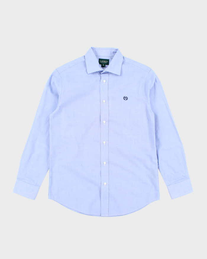 Ralph Lauren Blue Long Sleeve Shirt - Youth L