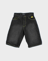 Vintage Y2K 00s Ecko UNLTD Loose Fit Contrast Stitch Raw Denim Shorts - Youth W28