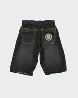 Vintage Y2K 00s Ecko UNLTD Loose Fit Contrast Stitch Raw Denim Shorts - Youth W28