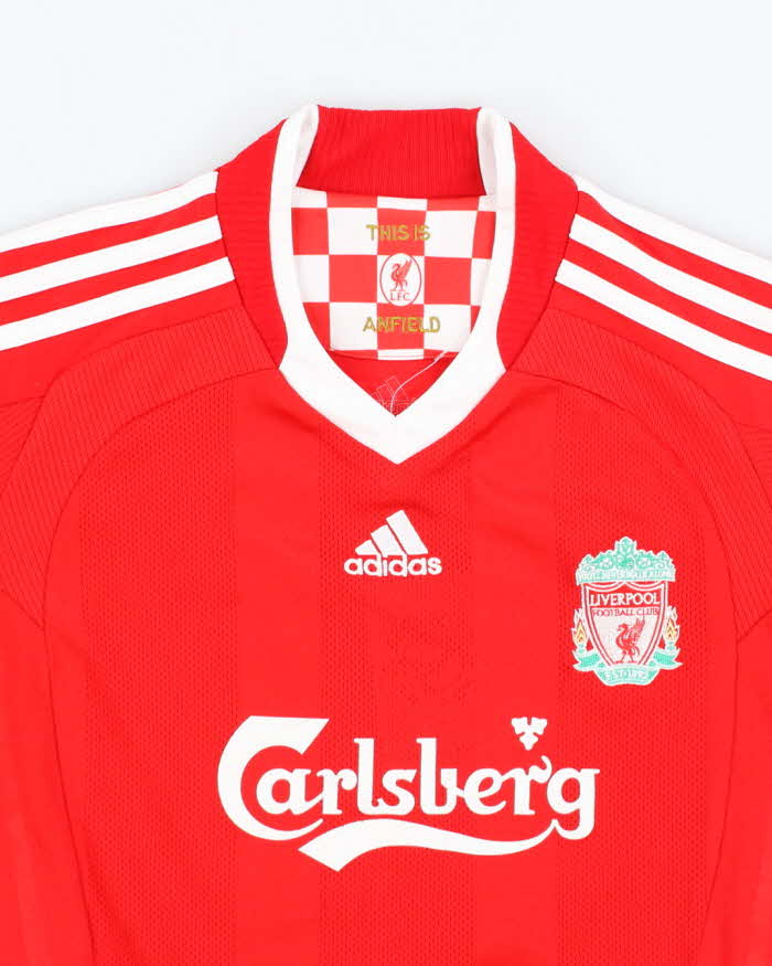Vintage Youth Liverpool FC Home Football Shirt - M