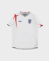 Vintage 2005-07 Umbro England Football Home Shirt - Youth L