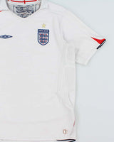 Vintage 2005-07 Umbro England Football Home Shirt - Youth L