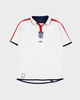 Vintage 2003-05 Umbro Reversible England Home Shirt - Youth XL